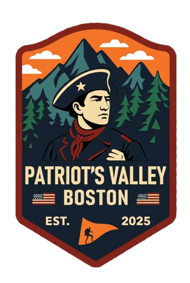Patriot's Valley Boston badge